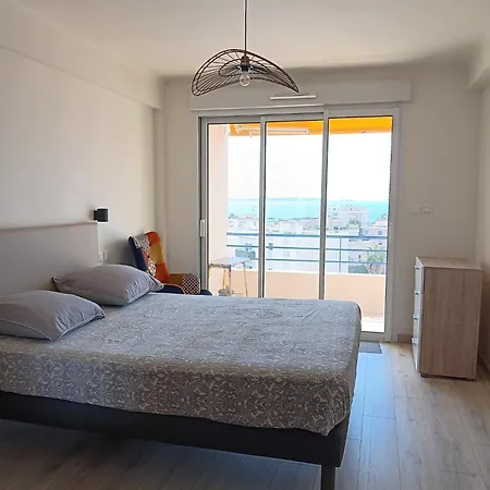 3 Pieces Vue - Clim - 5 Min De La A Pied * Antibes